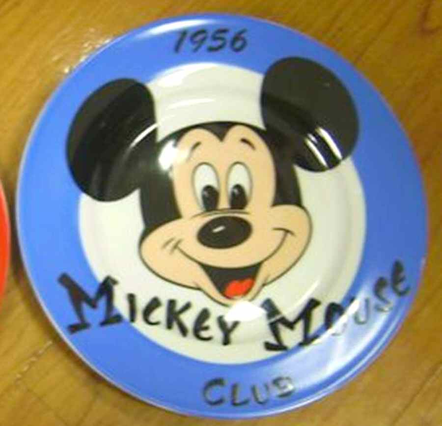 Mickey Mouse Club Salad Plate by Disney-1
