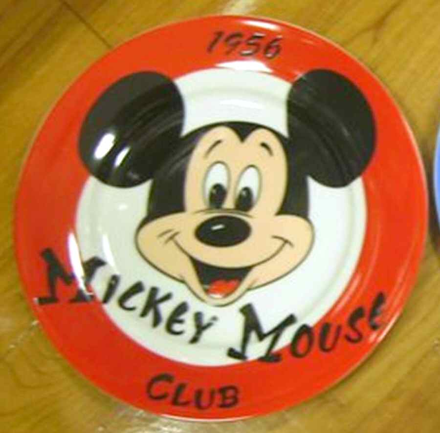Mickey Mouse Club Salad Plate by Disney-1