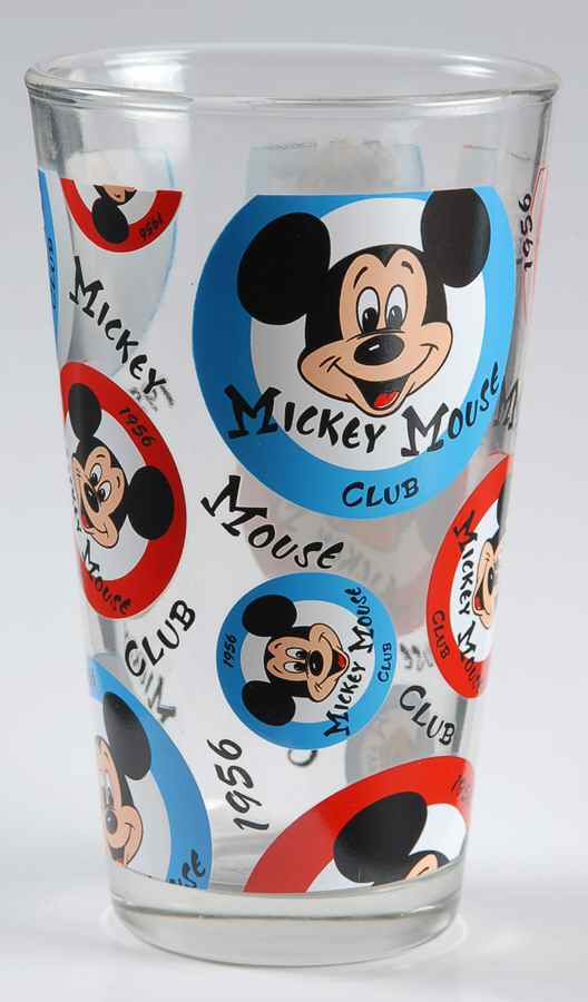 Mickey Mouse Club Glassware Flat Tumbler by Disney-1
