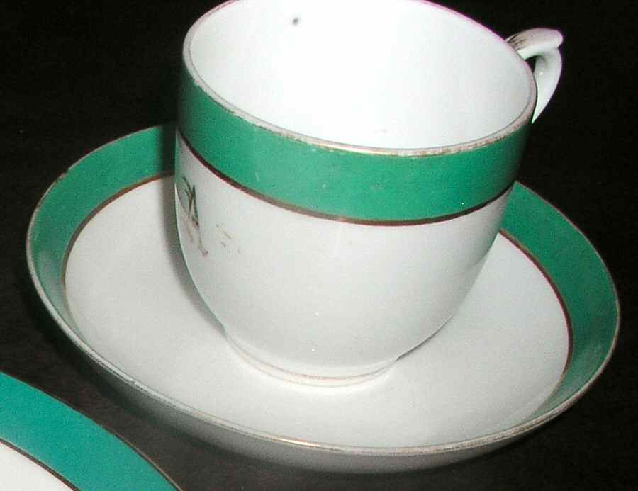 DEI149 Flat Demitasse Cup & Saucer Set by Delinieres-1