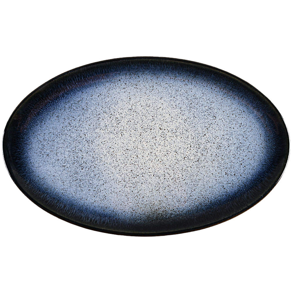 Halo 15" Oval Serving Platter by Denby-Langley-1
