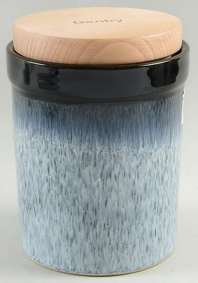 Halo 6" Storage Jar & Lid by Denby-Langley-1