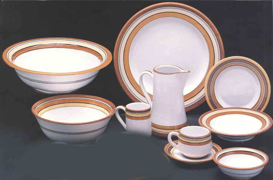 Francescano 12" Chop Plate (Round Platter) by Deruta (Italy)-1