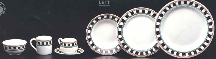 Lett Dinner Plate by Deruta (Italy)-1