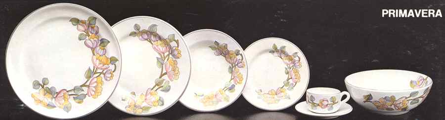 Primavera Dinner Plate by Deruta (Italy)-1