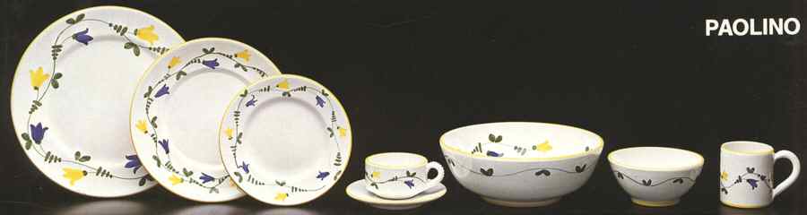 Paolino Dinner Plate by Deruta (Italy)-1