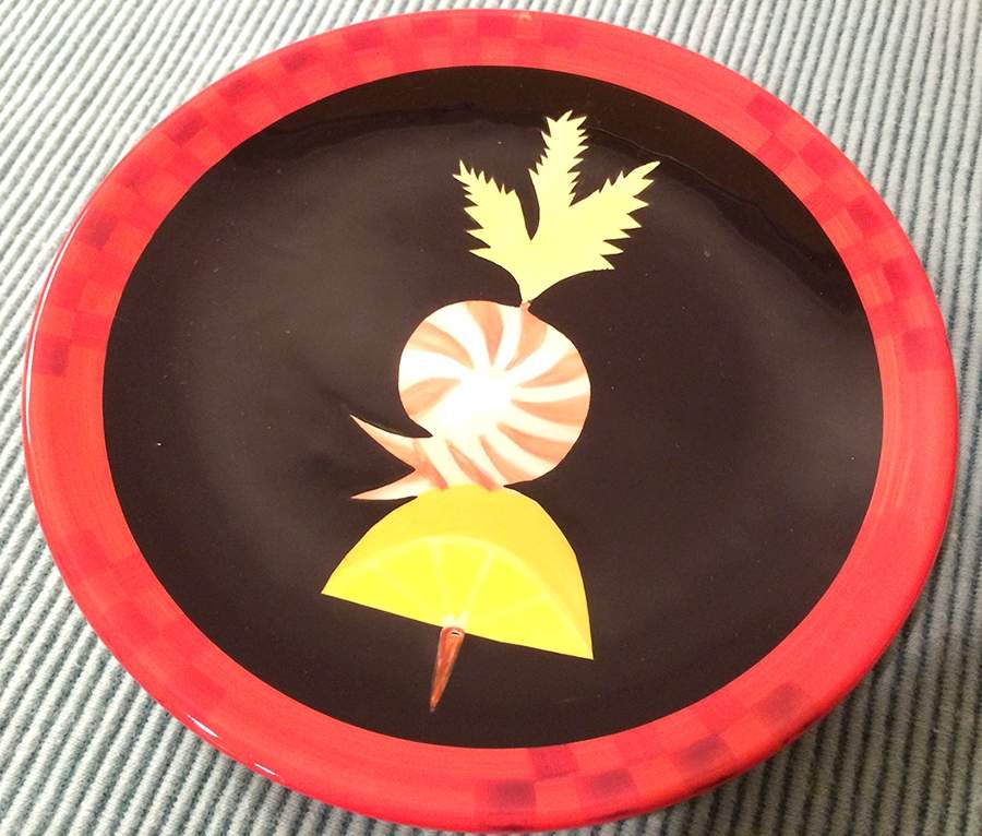 DPT13 Canape Plate by Department 56-1