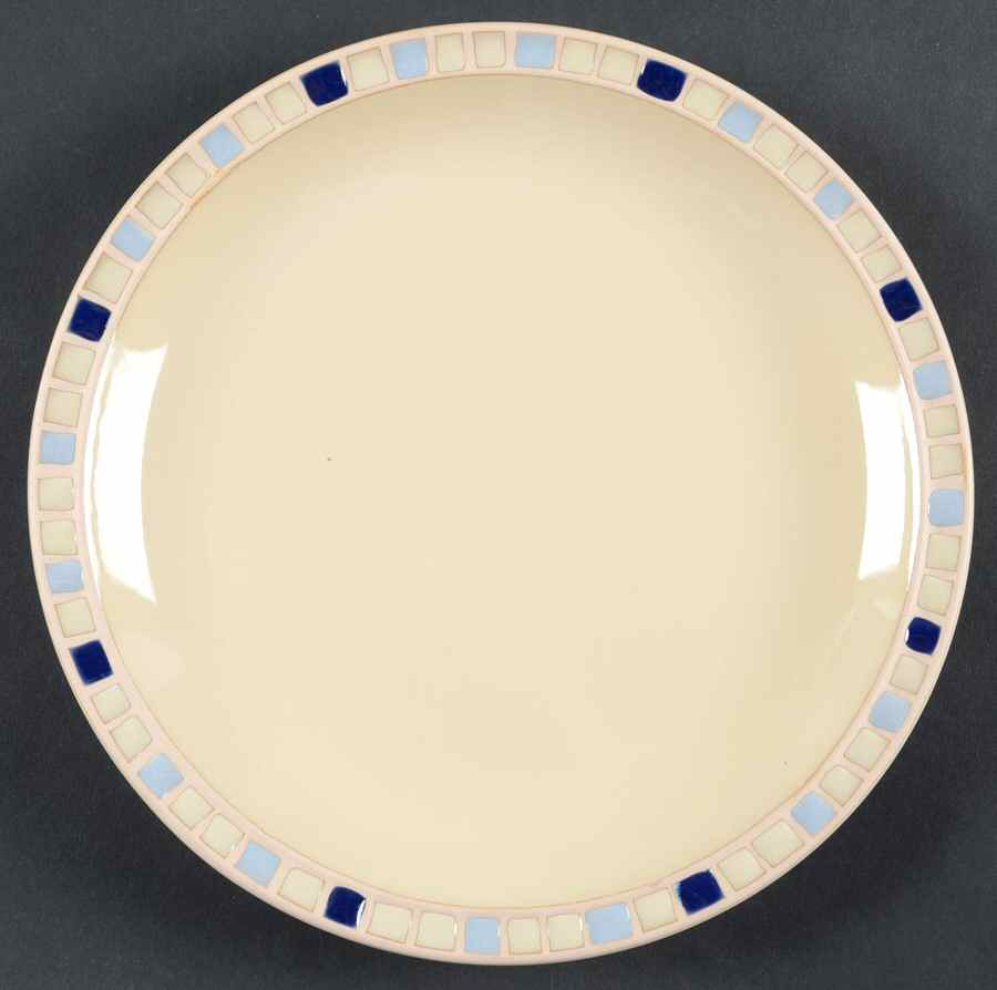 Compass Blue Salad Plate by Dansk-1