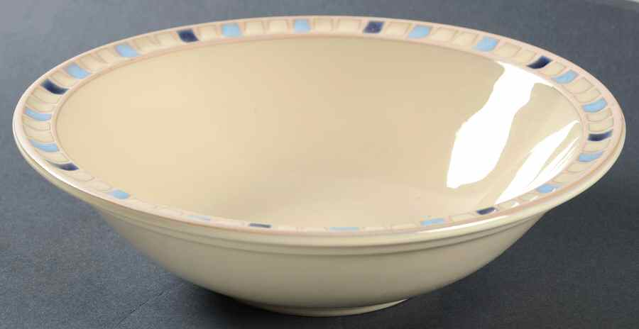 Compass Blue Soup/Cereal Bowl by Dansk-1