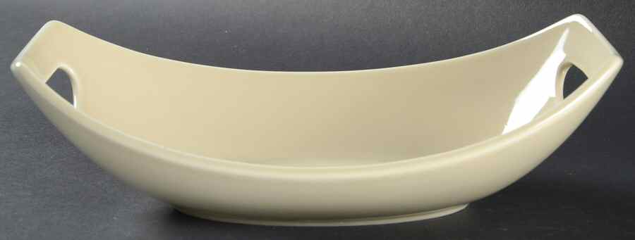 Classic Fjord Khaki 9" Oval Vegetable Bowl by Dansk-1