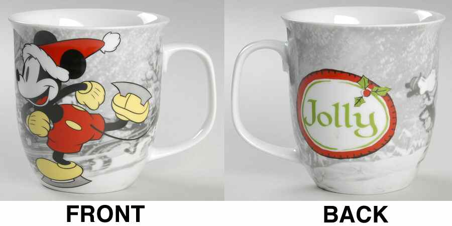 Mickey's Vintage Holiday Mug by Zrike-1