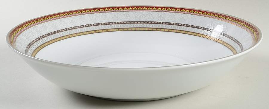 Ispahan 11" Deep Round Platter by Philippe Deshoulieres-1