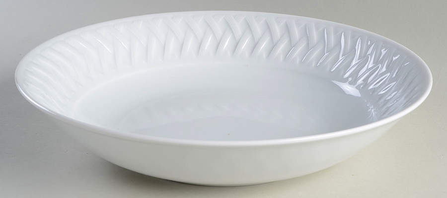 Louisiane 11" Deep Round Platter by Philippe Deshoulieres-1