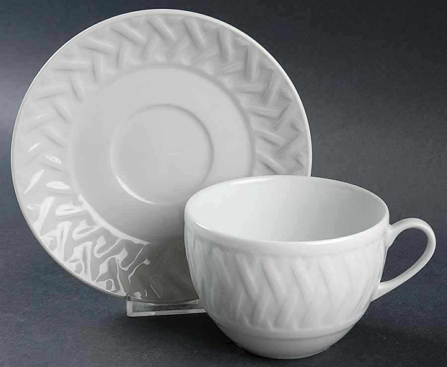 Louisiane Breakfast Cup & Saucer Set by Philippe Deshoulieres-1