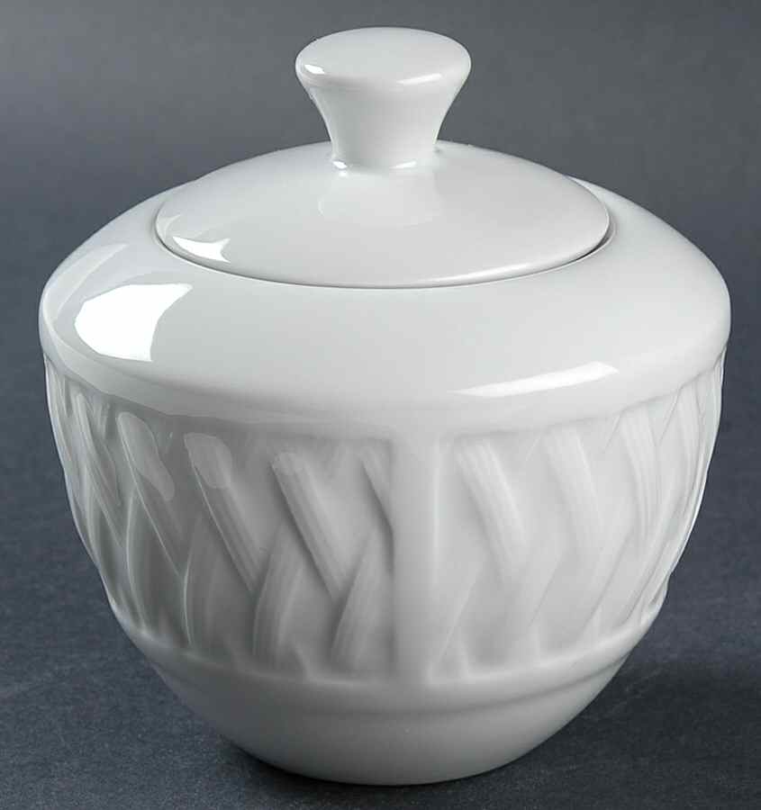 Louisiane Sugar Bowl & Lid by Philippe Deshoulieres-1