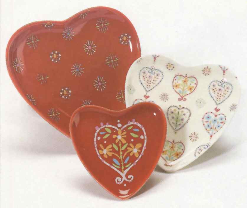 Just for You Collection 5" Heart Plate by Department 56-1