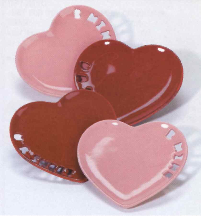 Just for You Collection 6" Heart Plate by Department 56-1