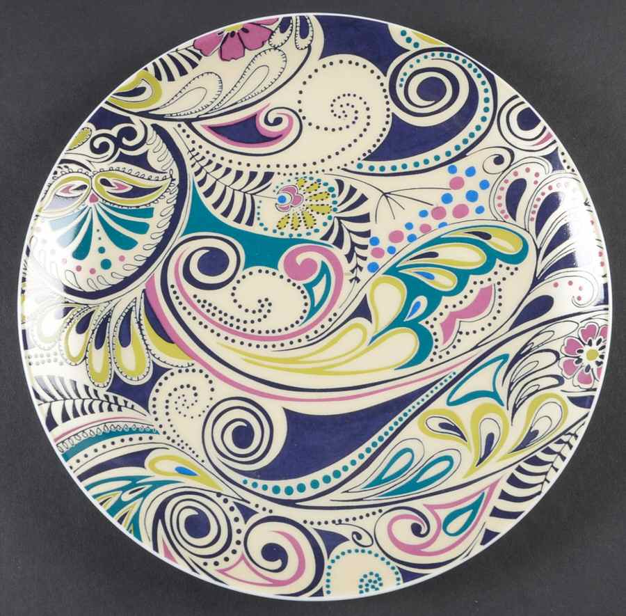 Cosmic Salad/Dessert Plate by Denby-Langley-1