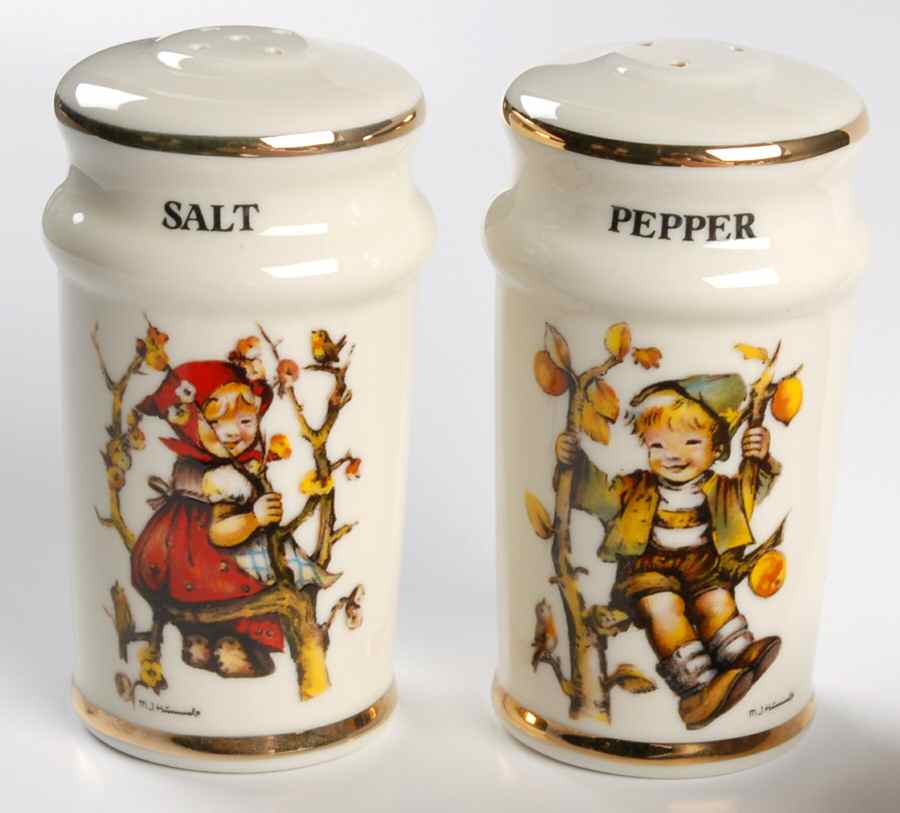 Hummel Collection Salt & Pepper Set by Danbury Mint-1