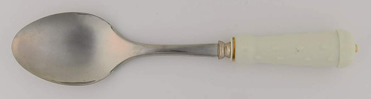 Hummel Collection Salad Serving Spoon with Stainless Bowl by Danbury Mint-1