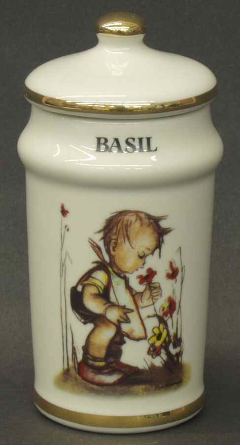 Hummel Collection Spice Jar Set Individual Jar & Lid by Danbury Mint-1