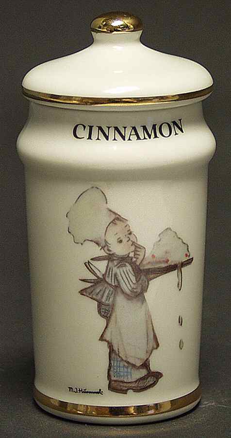 Hummel Collection Spice Jar Set Individual Jar & Lid by Danbury Mint-1