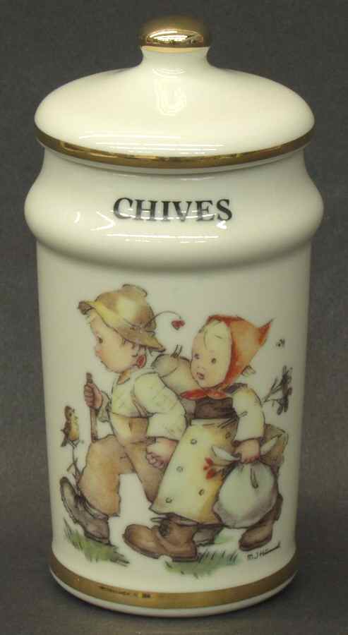 Hummel Collection Spice Jar Set Individual Jar & Lid by Danbury Mint-1