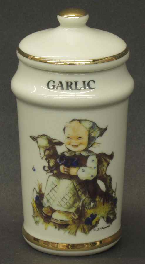 Hummel Collection Spice Jar Set Individual Jar & Lid by Danbury Mint-1