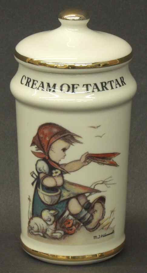 Hummel Collection Spice Jar Set Individual Jar & Lid by Danbury Mint-1