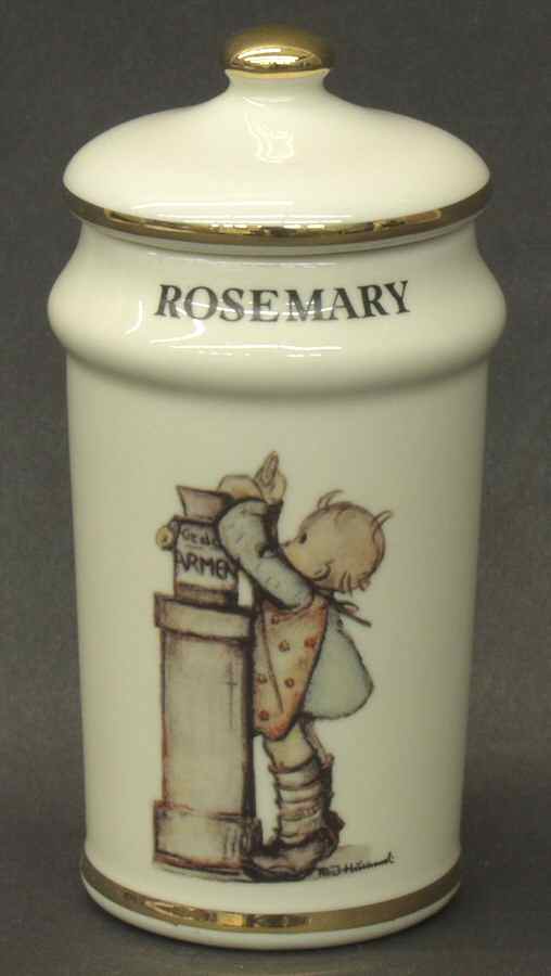 Hummel Collection Spice Jar Set Individual Jar & Lid by Danbury Mint-1