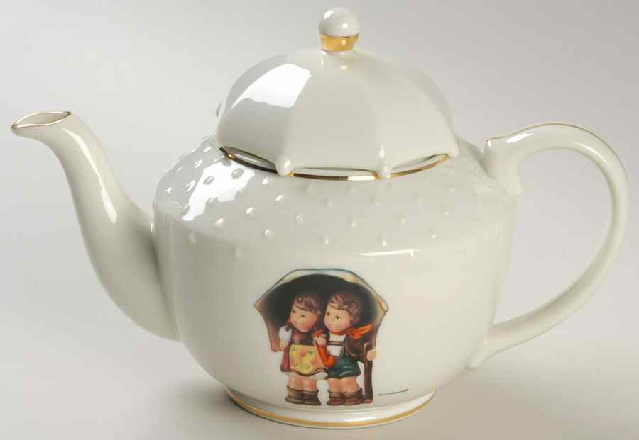 Hummel Collection Teapot & Lid by Danbury Mint-1