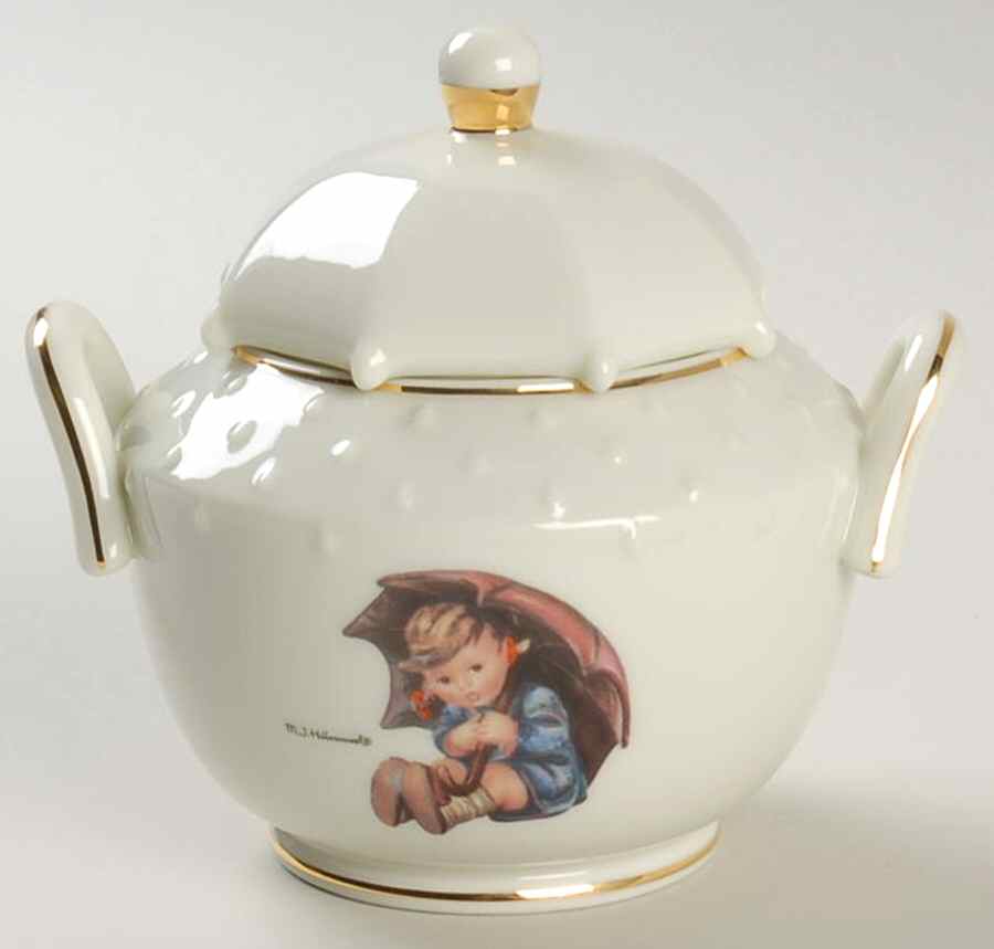 Hummel Collection Sugar Bowl & Lid by Danbury Mint-1
