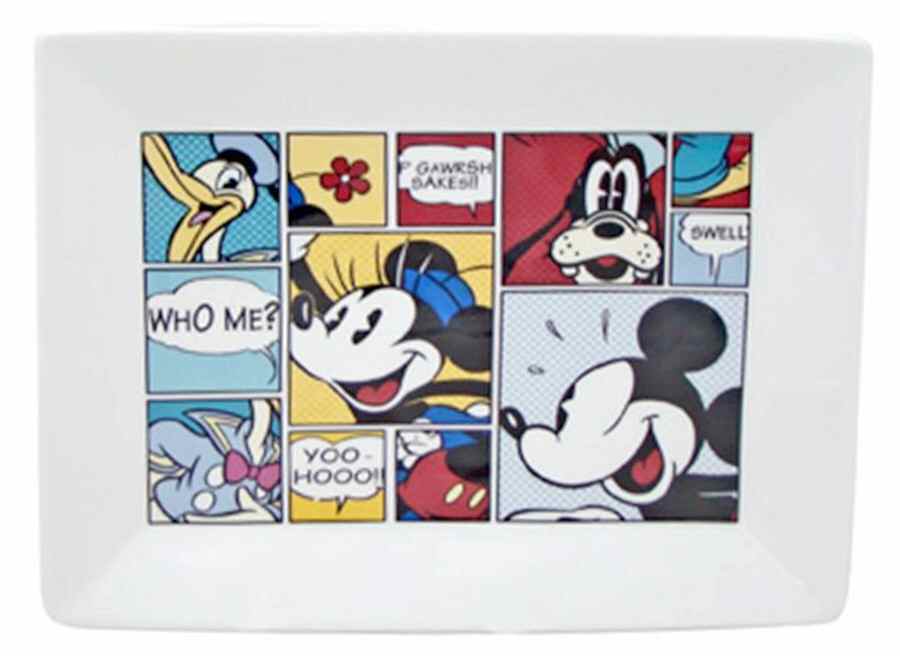 Comic Book 12" Rectangular Tray by Zrike-1
