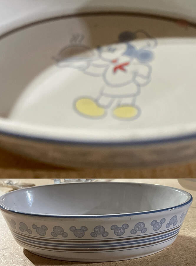 Gourmet Blue 8" Nesting Bowl by Disney-1