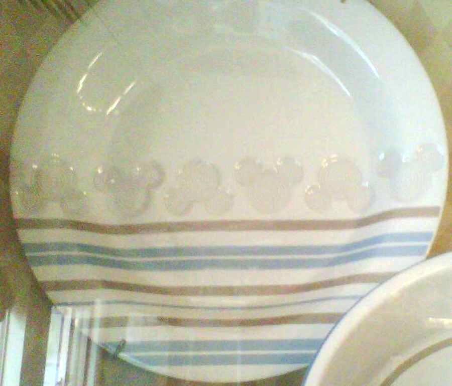 Gourmet Blue Dinner Plate by Disney-1
