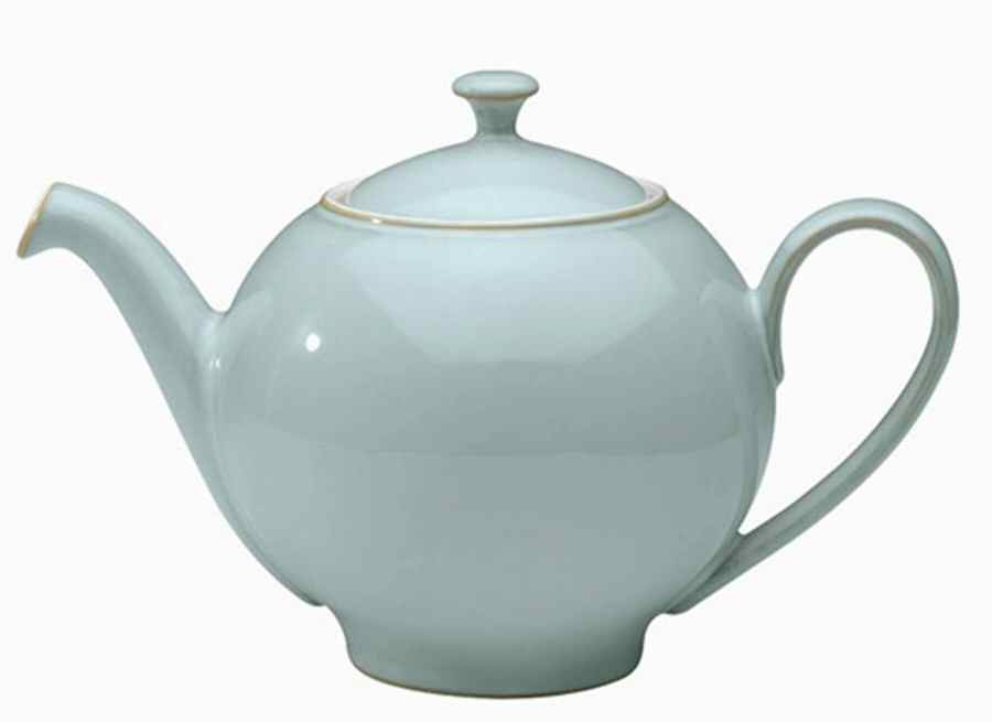 Natural Blue Teapot & Lid by Denby-Langley-1