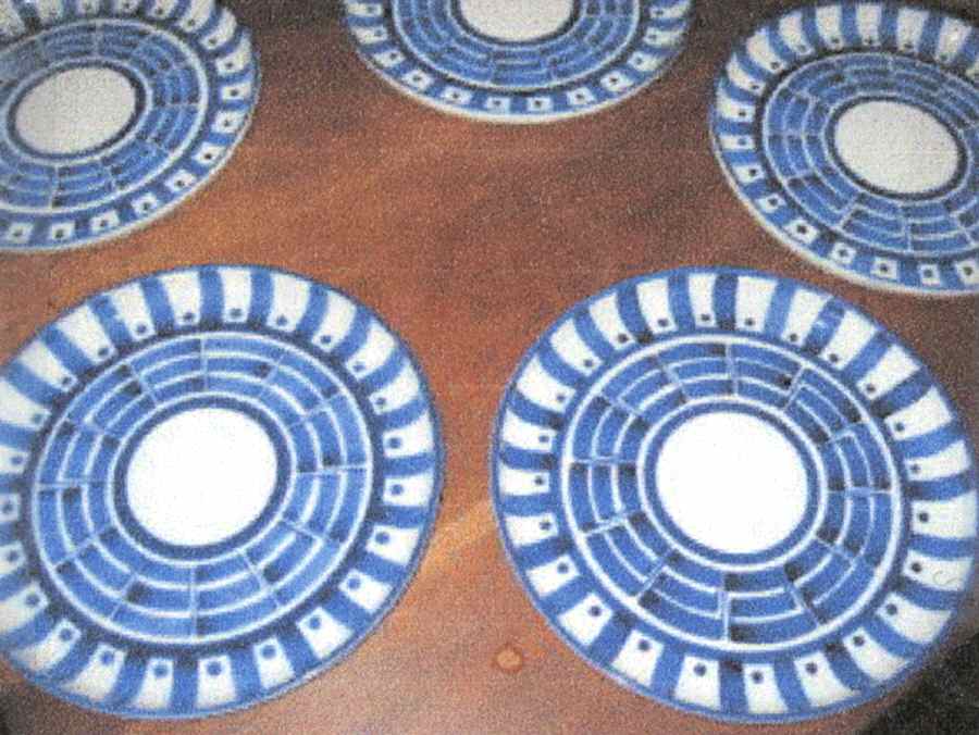 DAN158 Dinner Plate by Dansk-1