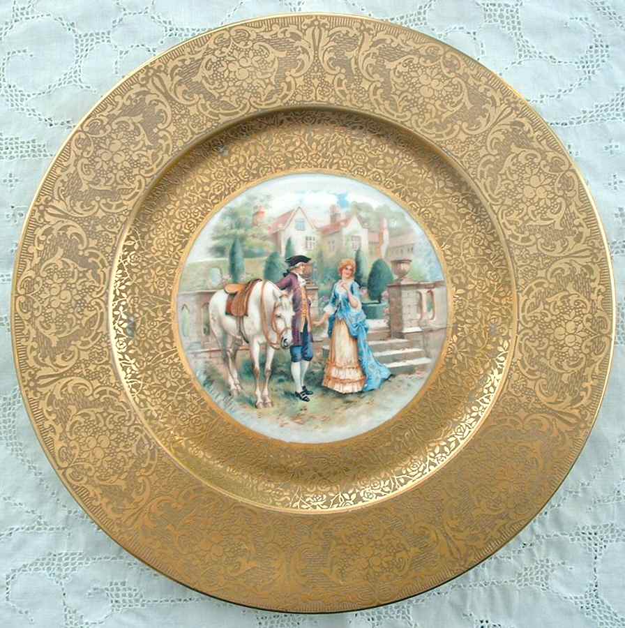 6804 Dinner Plate by Dresden (German)-1