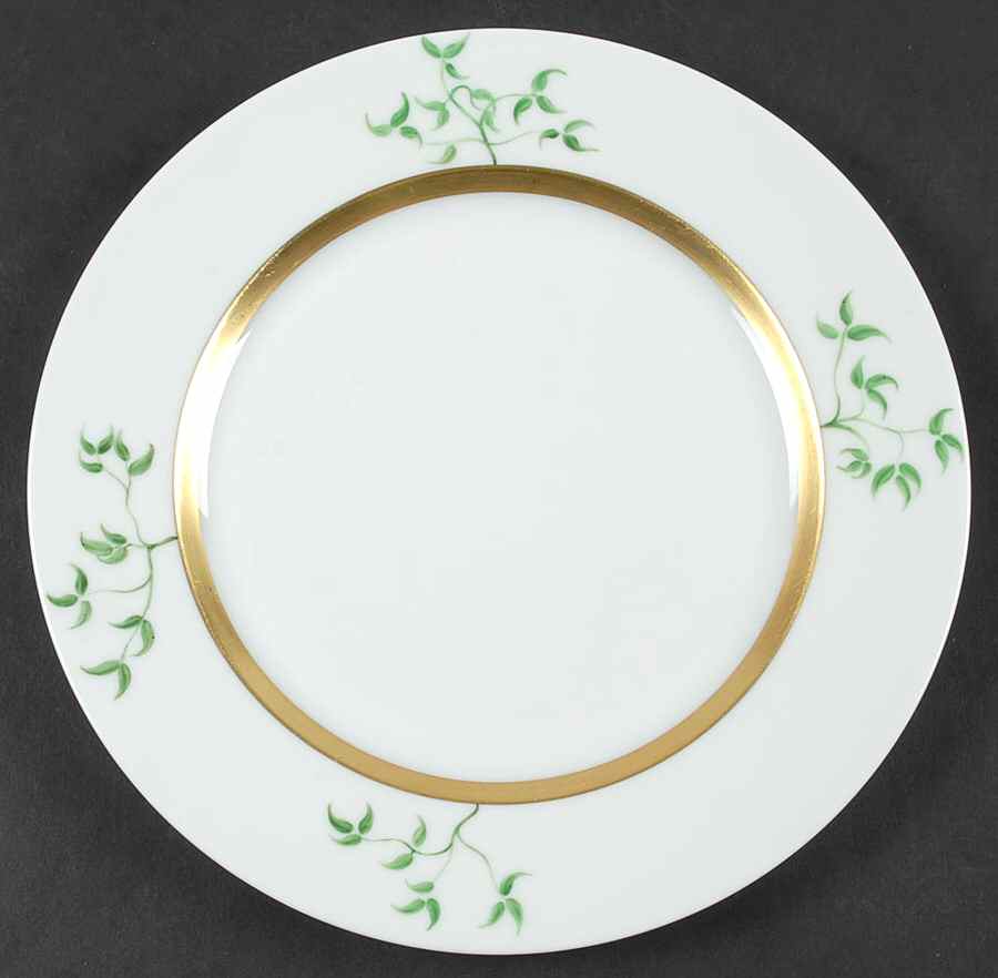 Golden Leaves Salad Plate by Denis Chauffaille-1