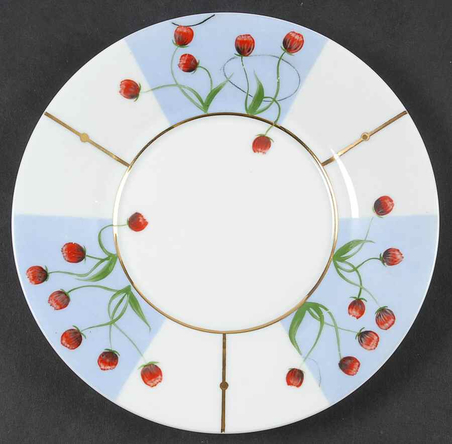 Poppies Saucer for Breakfast Cup by Denis Chauffaille-1