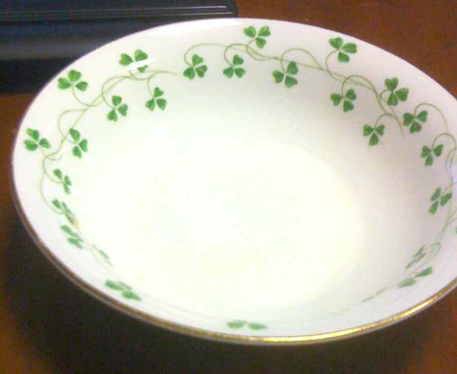 Shamrock (Not Embossed) Coupe Cereal Bowl by Donegal Parian-1