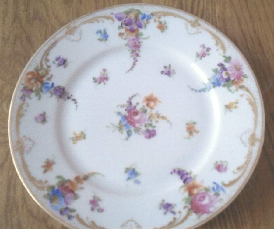 DRE122 Salad Plate by Dresden (German)-1