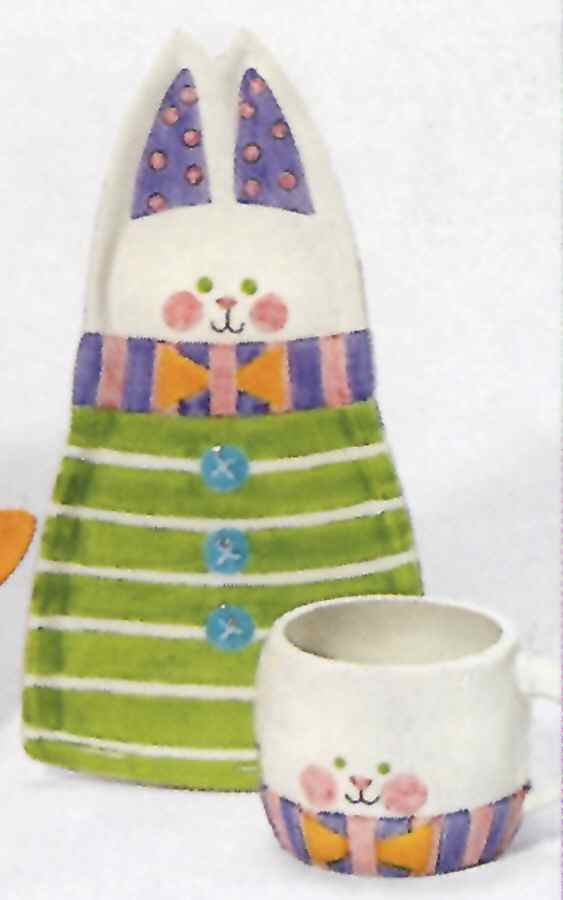 Tisket Tasket Snack Plate & Cup Set by Department 56-1