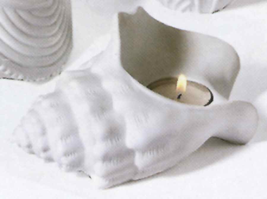 Blue Fin Bay Figural Tea Light Candleholder by Department 56-1