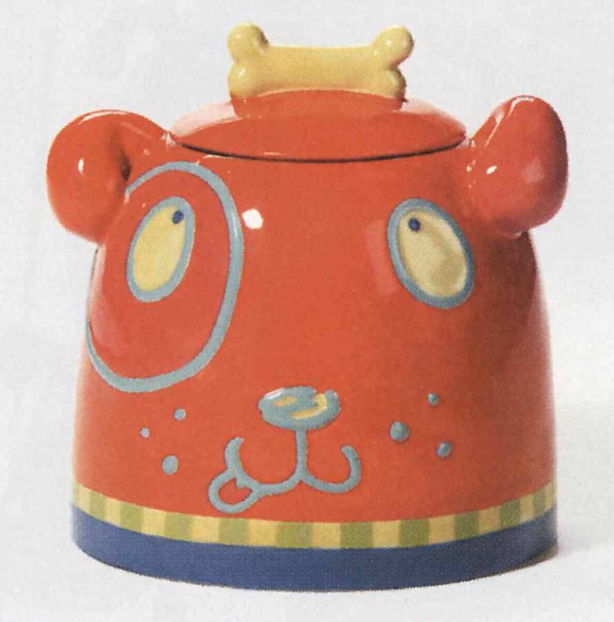 Petclub Dog Treats Holder/Jar & Lid by Department 56-1