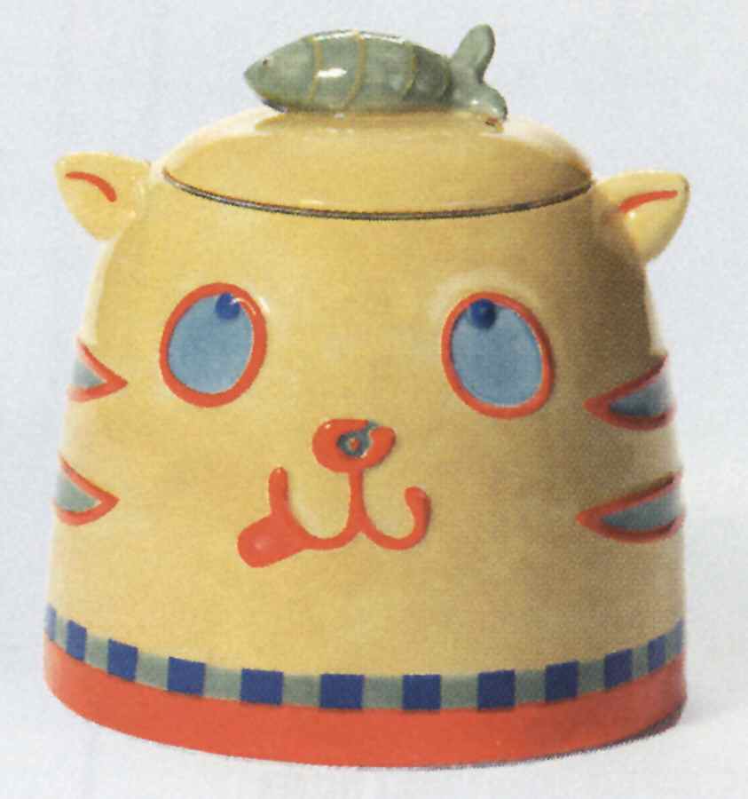 Petclub Cat Treats Holder/Jar & Lid by Department 56-1