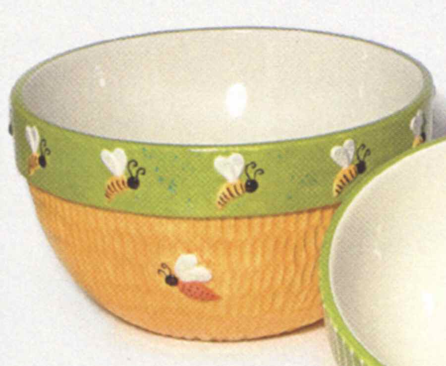 Garden Buzz 8" Mixing Bowl by Department 56-1