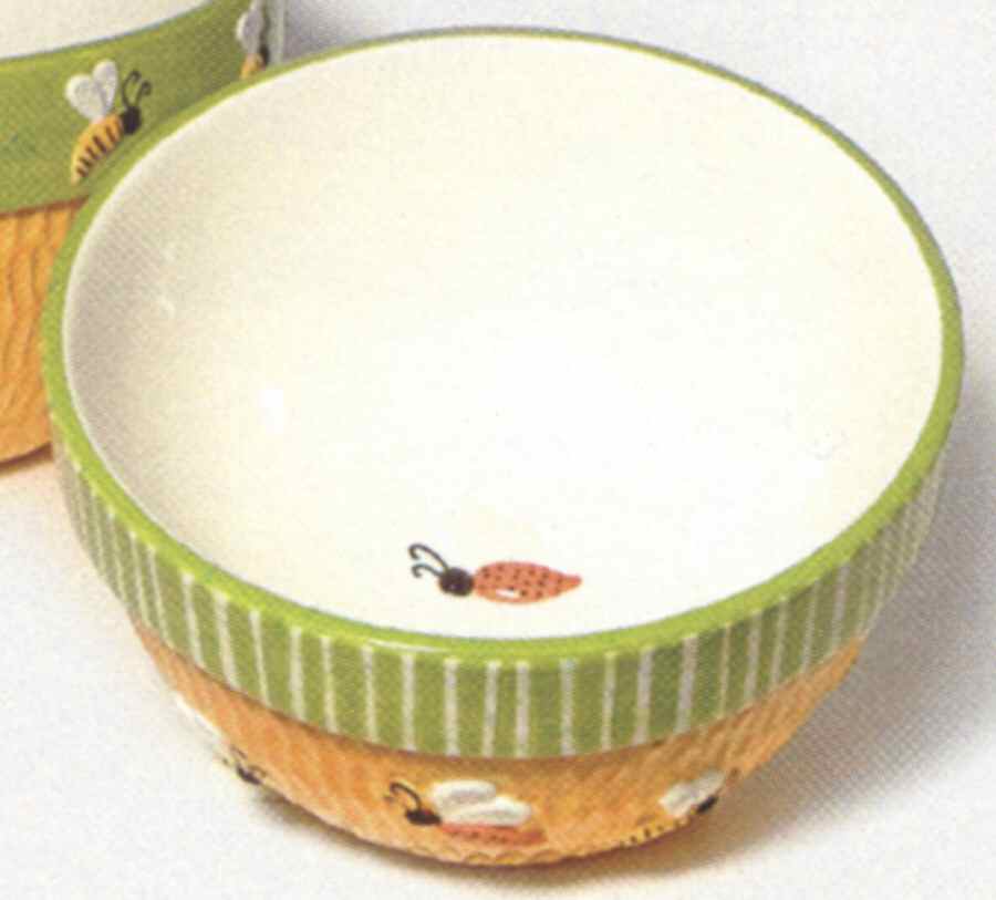 Garden Buzz 10" Mixing Bowl by Department 56-1