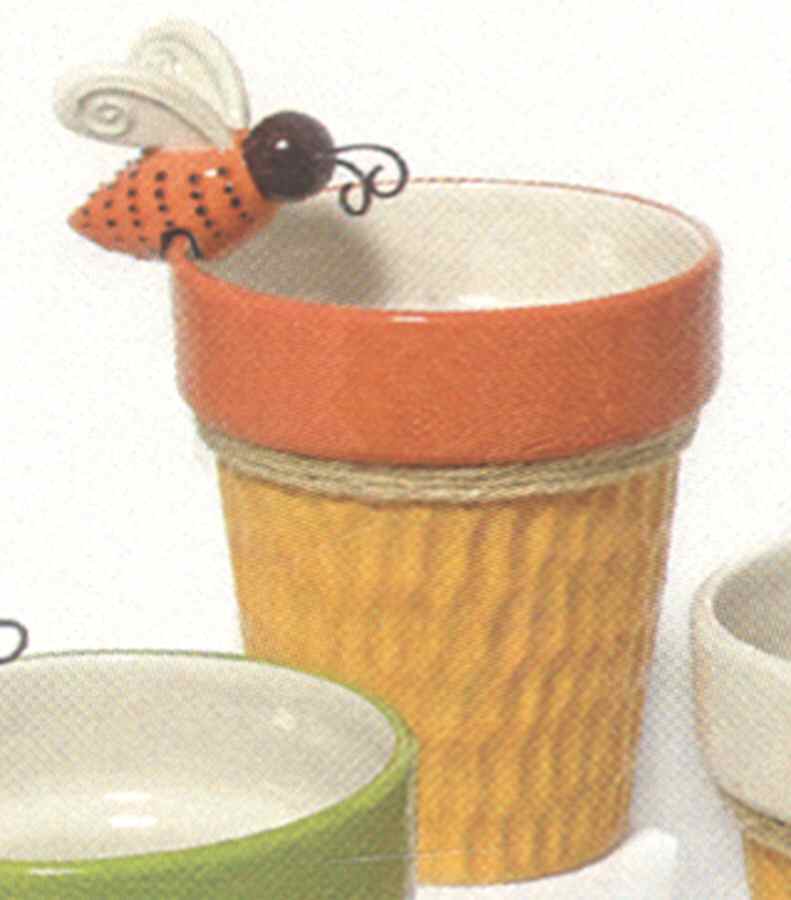 Garden Buzz Herb Pot by Department 56-1