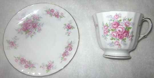 DUC66 Footed Cup & Saucer Set by Duchess-1